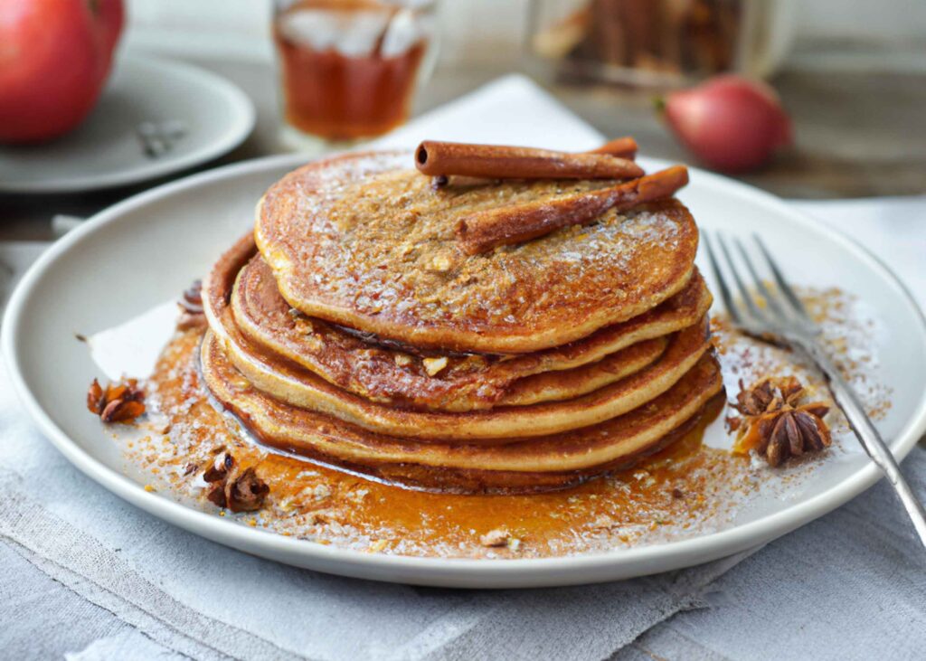 cinnamon crunch pancakes